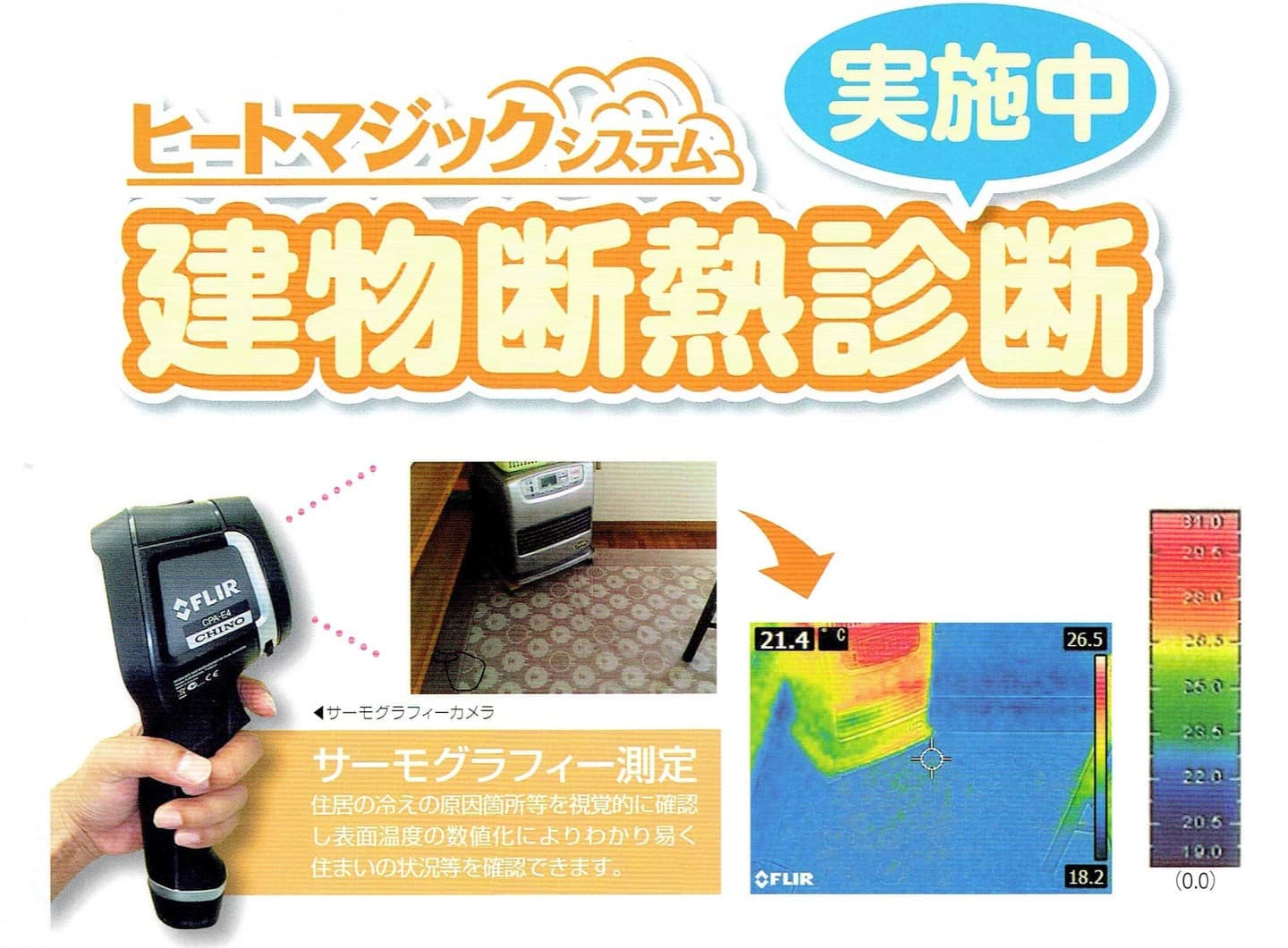 ヒートマジックシステム建物無料断熱診断